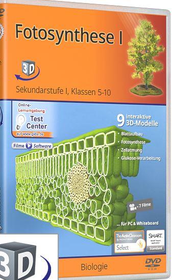 CD-ROM * Fotosynthese I * Blattaufbau, Fotosynthese und Zellatmung