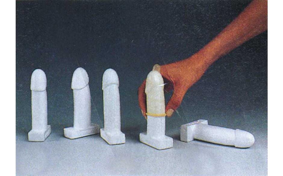 Kondom-Übungsmodell-Set