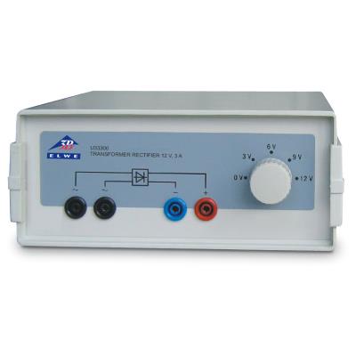 Transformator mit Gleichrichter 3/ 6/ 9/12 V, 3 A (115 V, 50/60 Hz) - 3B Scientific
